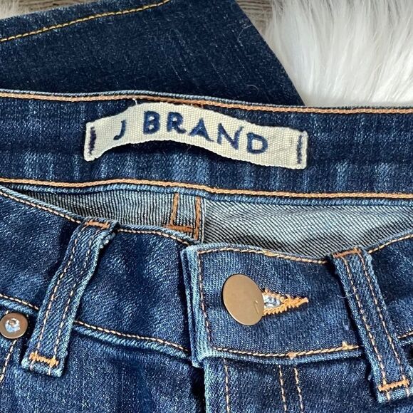 J Brand Scarlette Cigarette Skinny Jeans In Ink Sz 26 - Picture 8 of 8